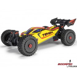 Arrma Typhon Mega 665 1:8 4Wd Rtr Żółty