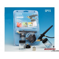 Spraycraft Airbrush Aerograf Sp15 (Zestaw)
