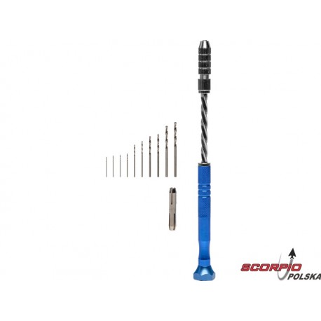 Modelcraft Mini Świder Z 10 Wiertłami