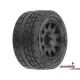 Pro-Line Koło 1:18 Menace Street H12Mm, Czarna Felga (4): Granite Grom