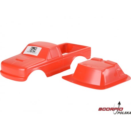 Pro-Line Karoseria 1:18 Brunt Czerwona: Losi Mini Lmt