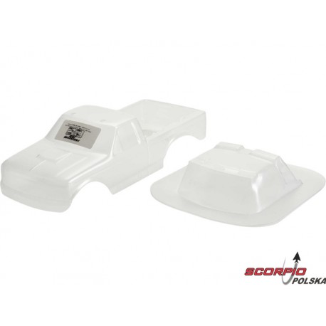 Pro-Line Karoseria 1:18 Brunt Niemalowana: Losi Mini Lmt