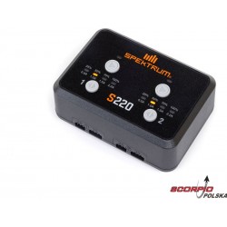 Spektrum Ładowarka S220 Lipol 2X20W Ac