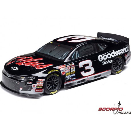 Losi Nascar Rc Racecar Rcr No. 3 Gm Goodwrench Chevrolet Zl1 2S Awd 1:12 Rtr Czarny