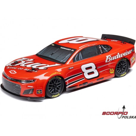 Losi Nascar Rc Racecar Dale Earnhardt Jr. No. 8 Budweiser Chevrolet Zl1 2S Awd 1:12 Rtr Czerwony
