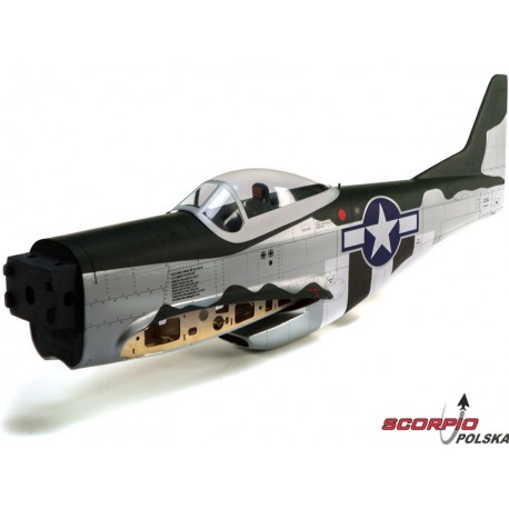 Hangar 9 Kadłub Z Kabiną: P-51D Mustang 20Cc
