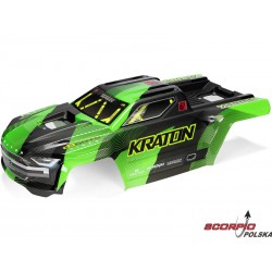 Arrma Karoseria Zielona/czarna: Kraton 6S Blx V6