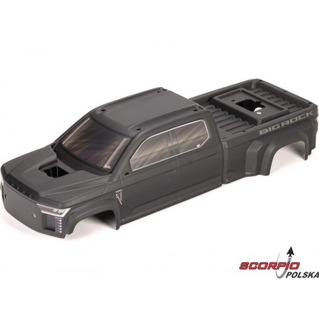 Arrma Karoseria Bezspinkowa Matowa Czarna: Big Rock