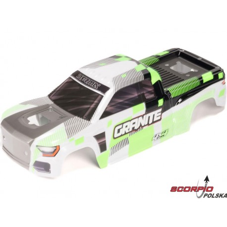 Arrma Karoseria Bezspinkowa Zielona: Granite