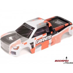Arrma Karoseria Bezspinkowa Pomarańczowa: Granite