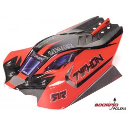 Arrma Karoseria Bezspinkowa Typhon 1:8, Czarna