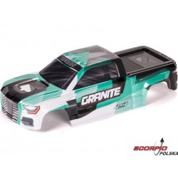 Arrma Karoseria Bezspinkowa Zielona/czarna: Granite