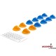 Pro-Line Zestaw Do Oznaczania Trasy, Niebieski, Pomarańczowy (12): Axial Scx30