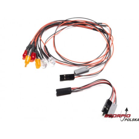 Axial Zestaw Oświetlenia Led: Scx10Iii Sr5