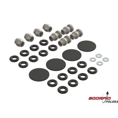 Pro-Line Zestaw Pierścieni O-Ring I Sworzni Kulowych Amortyzatora: Pro642200