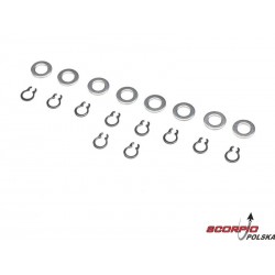 E-Flite E-Klipsy Osi Koła: V1200 V2