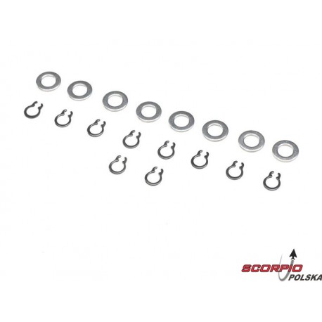 E-Flite E-Klipsy Osi Koła: V1200 V2