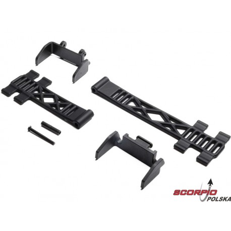 Axial Zestaw Mocowania Akumulatora: Scx10Iii Sr5