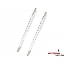 Axial Drążek M6X106Mm, Stal Nierdzewna (2): Scx10 Iii