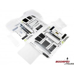 Axial Karoseria Jeep Cj-7 Przezroczysta: Scx10 Iii