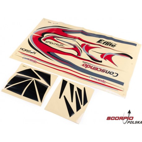 E-Flite Naklejki: Conscendo 2.0M