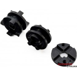 Axial Zestaw Kół Zębatych, Płyta Do 2-Stopniowego Sprzęgła Dig: Scx10 Iii