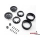 Axial Felga 1.9 Raceline Daytona Beadlock, Czarna (2)