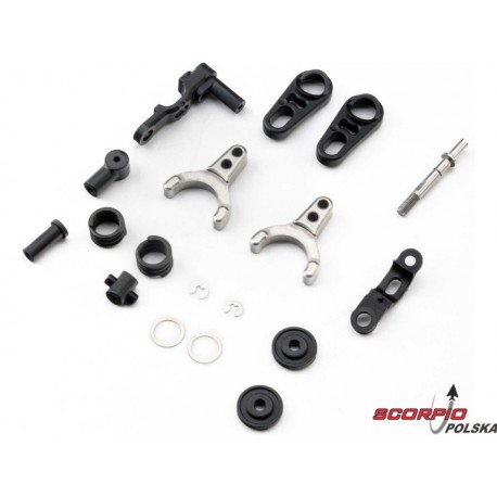 Axial Dźwignia Przekładni Dig 2, Zestaw Wałów: Scx10 Iii