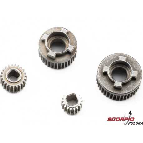 Axial Wewnętrzne Koła Zębate, Metalowe: Scx10 Iii