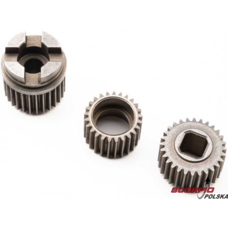 Axial Koła Zębate Przekładni Rozdzielczej, Metalowe: Scx10 Iii
