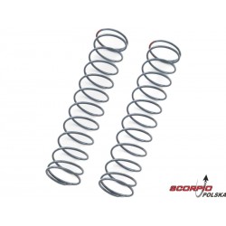 Axial Sprężyna Amortyzatora 13X70 Mm, 1,28 Lbs/cal, Czerwona, Miękka (2)