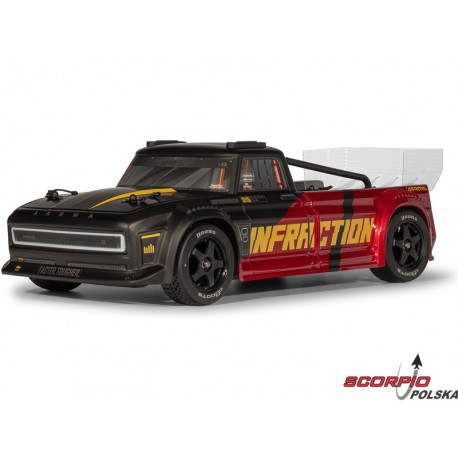 Arrma Infraction 223S Dsc Blx 1:8 Rtr Czarno-Czerwony