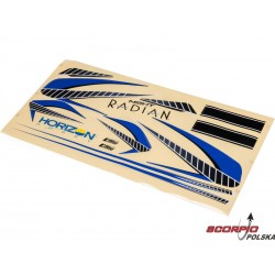 E-Flite Naklejki: Night Radian 2.0M