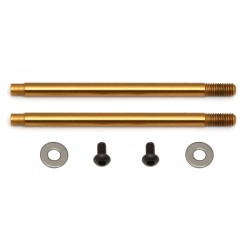 91619 - 3x27.5 mm Shock Shafts (V2), TiN - Team Associated