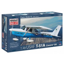 Model plastikowy - Samolot Cessna 150 T51A USAF ATC - Minicraft