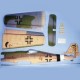 Focke Wulf FW 190D Desert ARF - Samolot Hacker Model