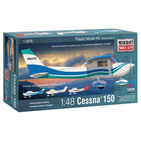 Model plastikowy - Samolot Cessna 150 - Minicraft