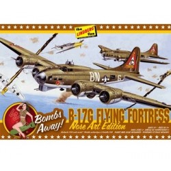 Model plastikowy - Samolot B-17G Nose Art Edition + Bonus! - Lindberg