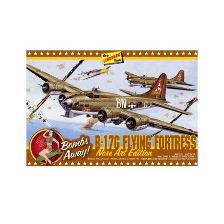 Model plastikowy - Samolot B-17G Nose Art Edition + Bonus! - Lindberg