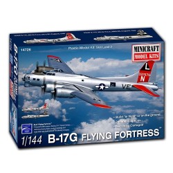 Model plastikowy - Samolot B-17G Flying Fortress 8th AF USAAF 1:144 - Minicraft