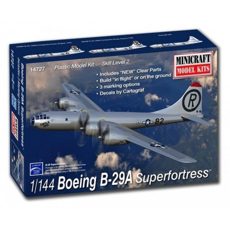 Model plastikowy - Samolot B-29A Stratofortress 1:144 - Minicraft