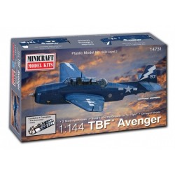 Model plastikowy - Samolot TBM Avenger USN 1:144 - Minicraft