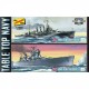 Modele plastikowe - Okręty Tabletop Navy: (KMS King George V & KMS Dorsetshire) 2 szt. - Lindberg