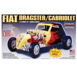 Model plastikowy - Fiat Dragster - Lindberg