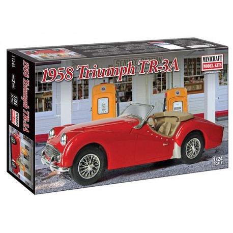 Model plastikowy - Samochód 1958 Triumph TR-3A - Minicraft