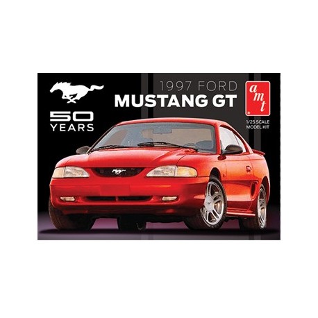 Model plastikowy - Samochód 1997 Ford Mustang GT "50th Anniversary" - AMT