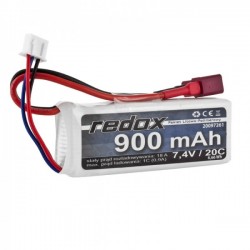 Redox 900 mAh 7,4V 20C - pakiet LiPo