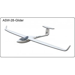 ASW-28 Glider - Szybowiec FlyFly Hobby