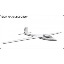 Swift S-1 RA-01212 Glider - Szybowiec FlyFly Hobby (z hamulcem)