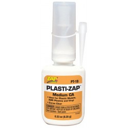 Klej CA Cyjanoakrylowy do plastiku - Średni ZAP - PLASTI-ZAP (9,35g)